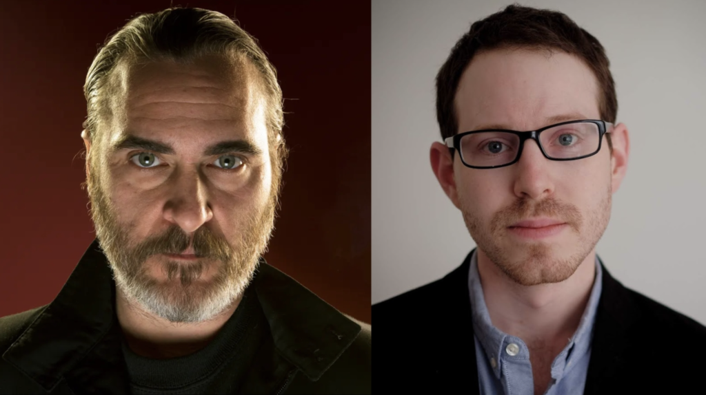 Joaquin Phoenix (left) stars in Ari Aster’s (right) newest film, Disappointment Blvd.