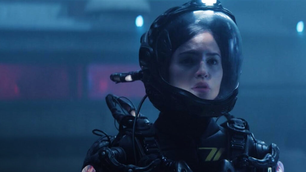 Person in a spacesuite. Photo/image:  ‘Ash’ courtesy of XYZ Films