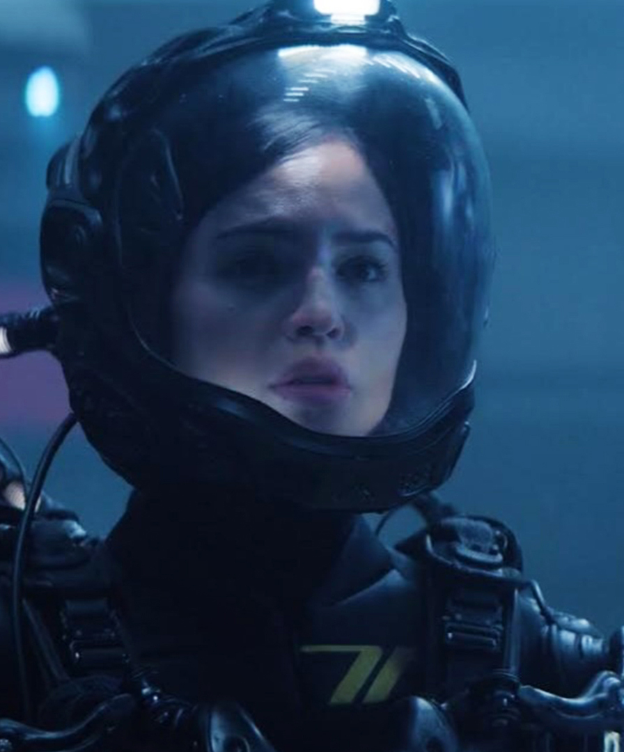 Person in a spacesuite. Photo/image: ‘Ash’ courtesy of XYZ Films